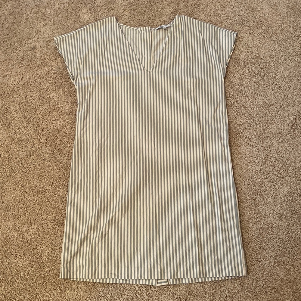 Madewell button back dress - s